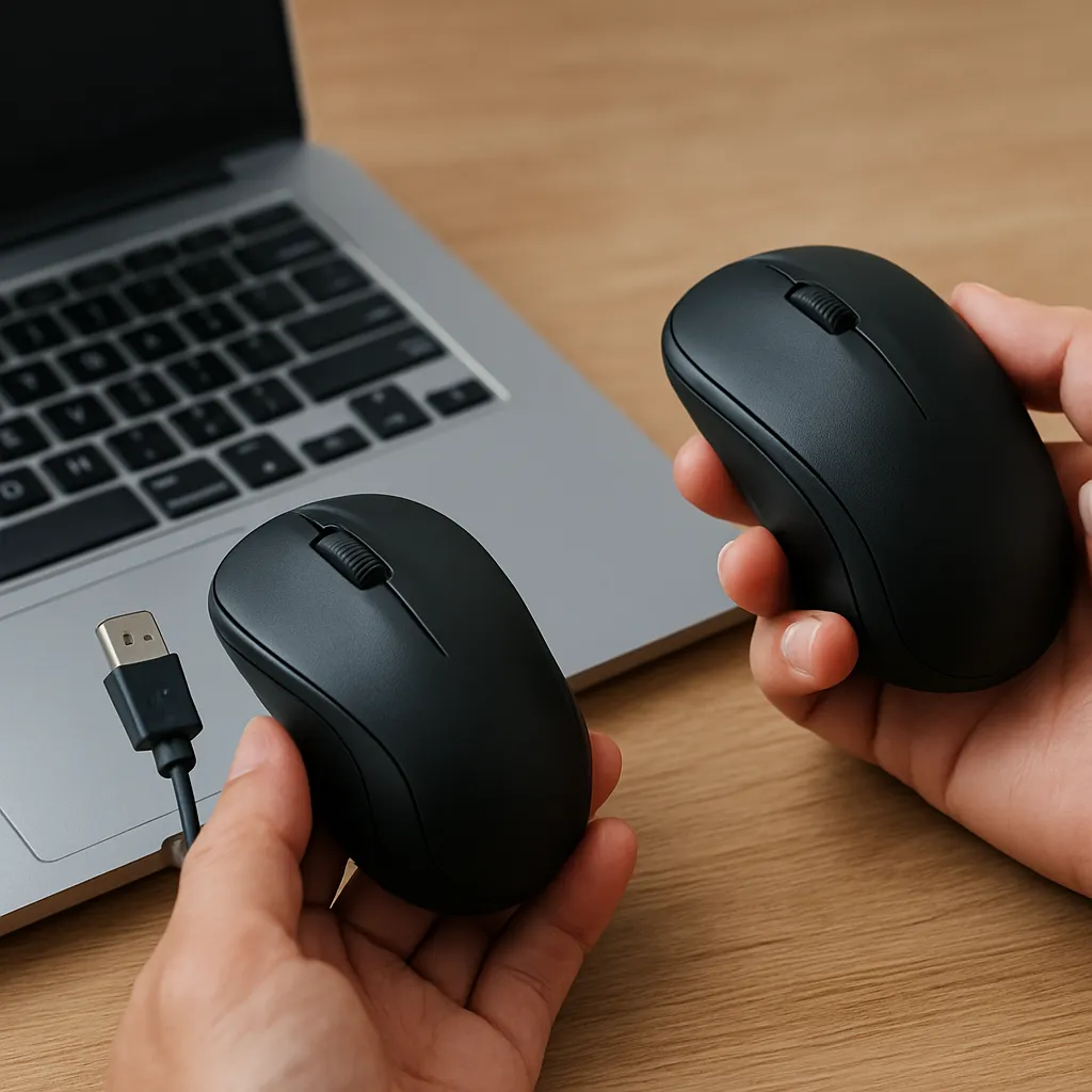 Jak wybrać myszkę do laptopa – przewodowa czy bezprzewodowa?