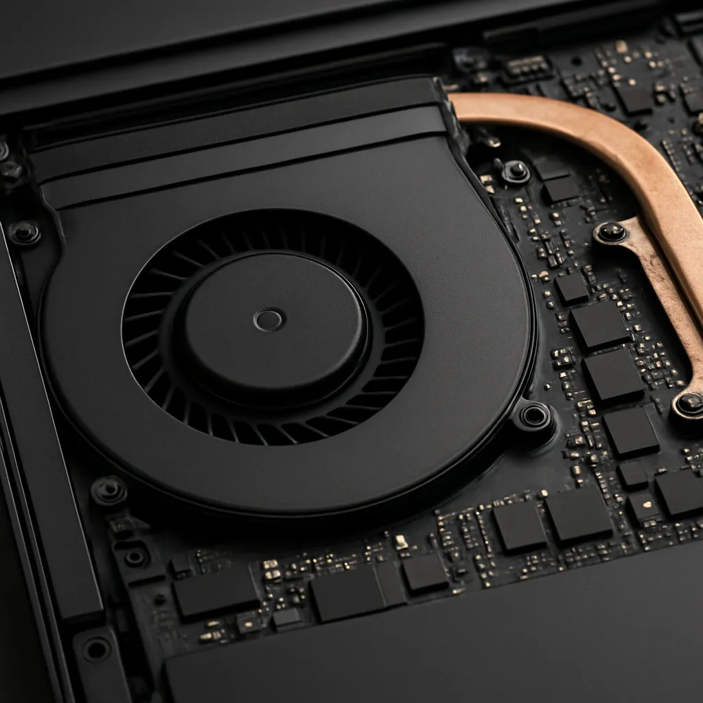 Jak działa system chłodzenia w laptopach Apple MacBook.