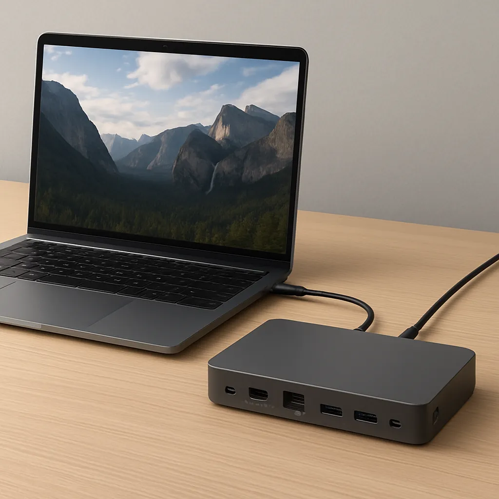 Co to jest dock station i jak zwiększa możliwości laptopa.