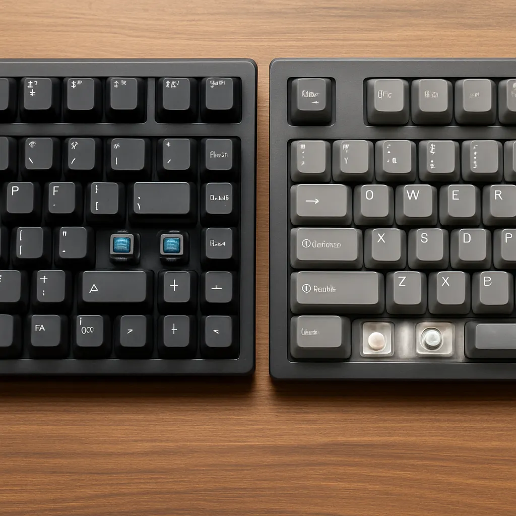 Klawiatury mechaniczne vs membranowe – co wybrać i dlaczego.